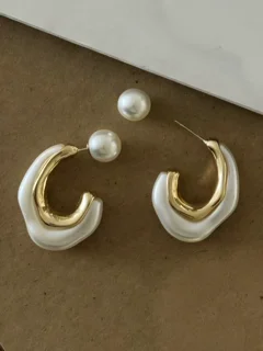 گوشواره مروارید دفرمه