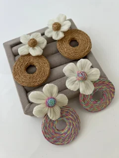 گوشواره کنفی گل