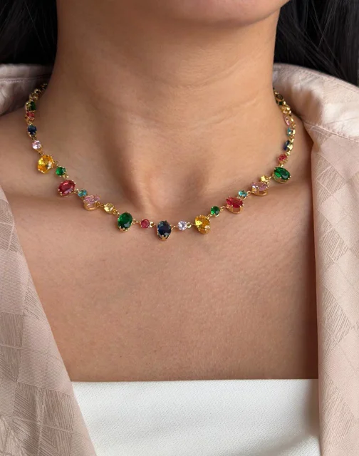 گردنبند مولتی کالر