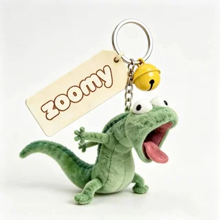 چارم عروسکی مارمولک Zoomy