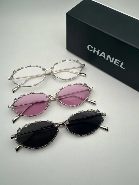 عینک chanel مدل نگینی